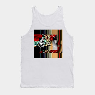 Geometric Drama Tank Top